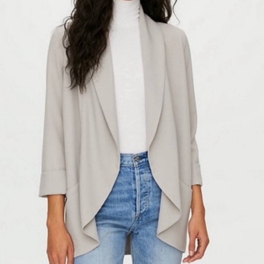 Wilfred Light Gray Chevalier Blazer size 2